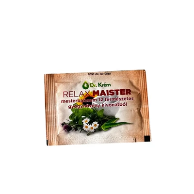 Dr. Krém Relax Maister Termékminta