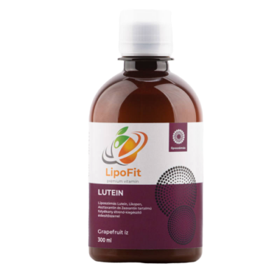 LIPOFIT Lutein Szemvédő folyékony liposzómás étrendkiegészítő 300 ml